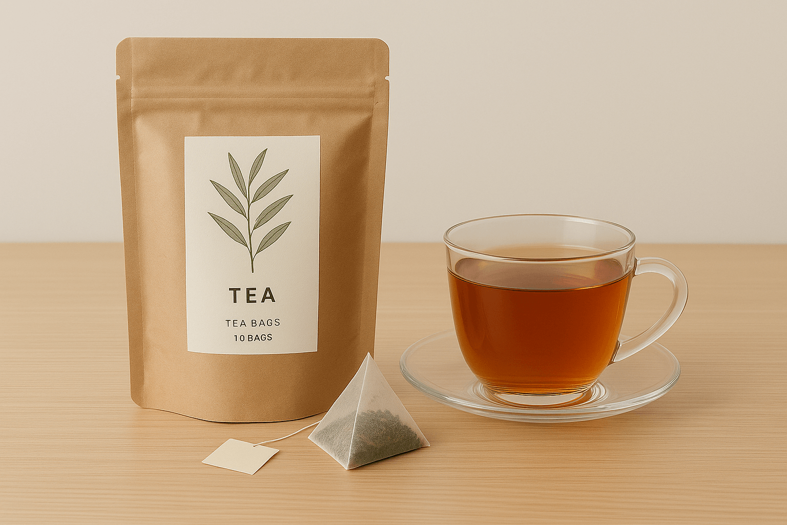 ティーバッグとハーブティー